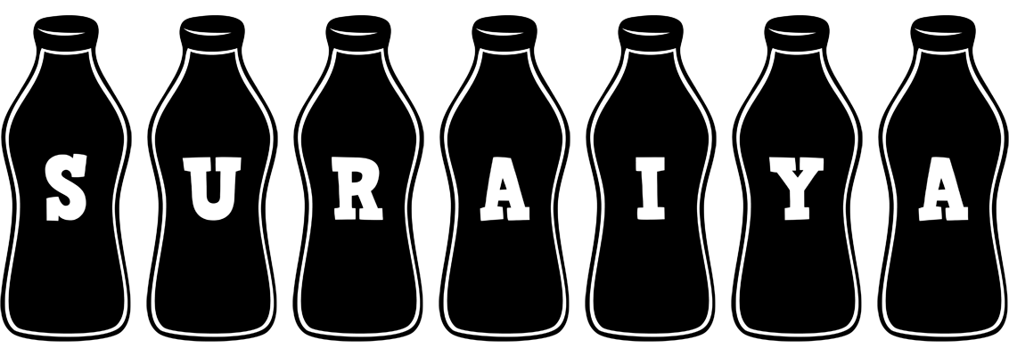 Suraiya bottle logo