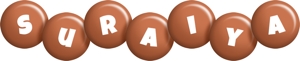Suraiya candy-brown logo