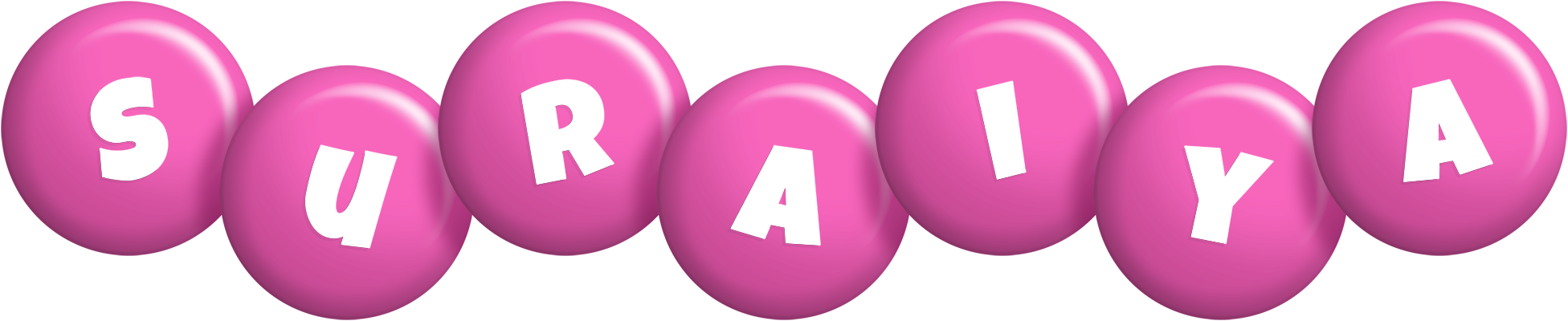 Suraiya candy-pink logo