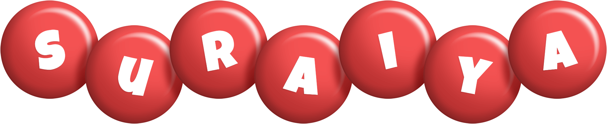 Suraiya candy-red logo
