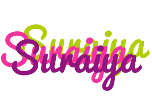 Suraiya flowers logo