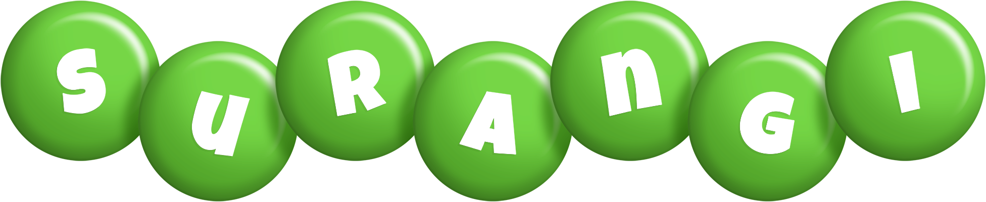 Surangi candy-green logo