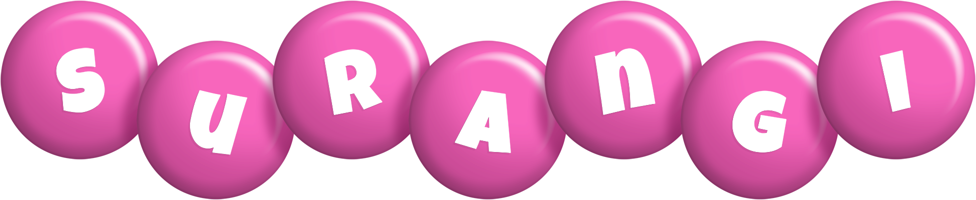Surangi candy-pink logo