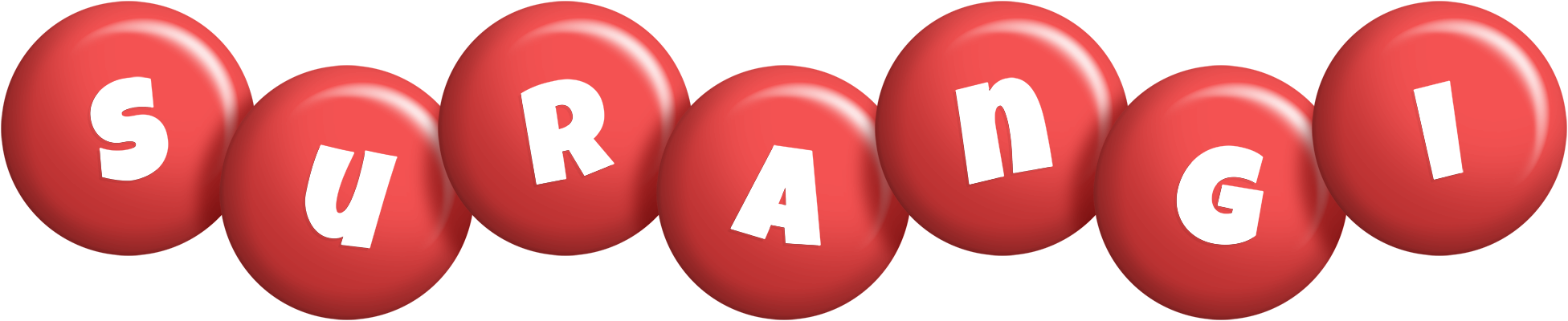 Surangi candy-red logo