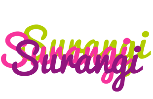 Surangi flowers logo