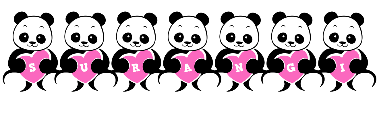 Surangi love-panda logo
