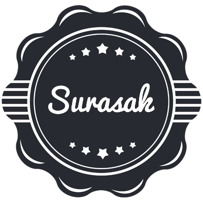 Surasak badge logo