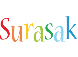 Surasak birthday logo