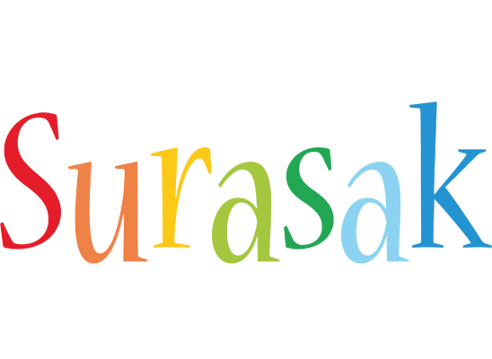 Surasak birthday logo