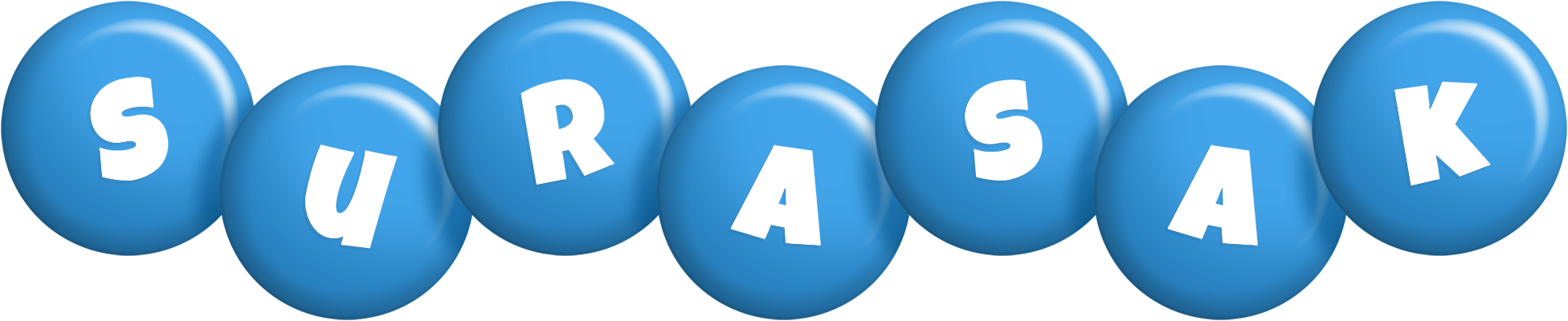 Surasak candy-blue logo