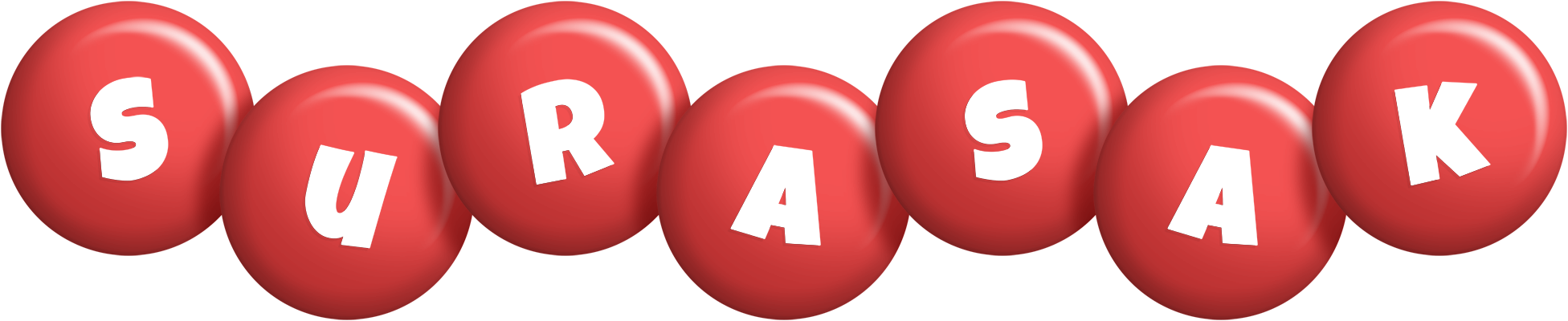 Surasak candy-red logo