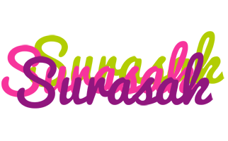 Surasak flowers logo