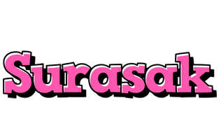 Surasak girlish logo