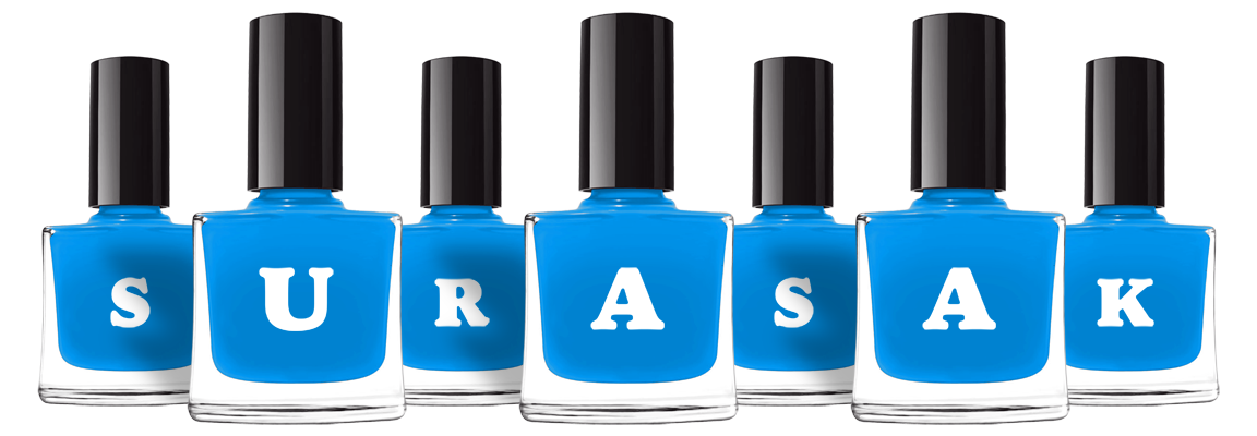 Surasak glossy logo