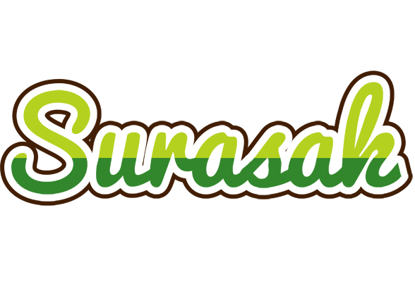 Surasak golfing logo
