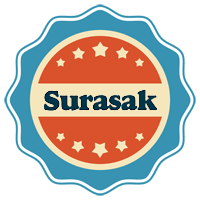 Surasak labels logo