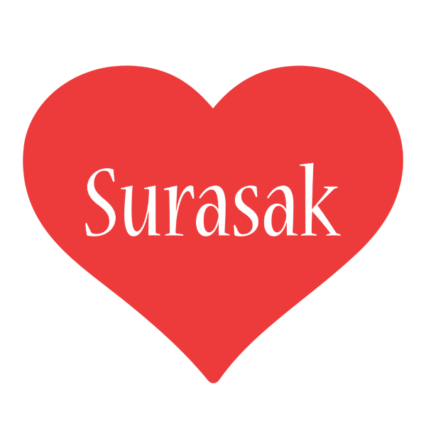 Surasak love logo