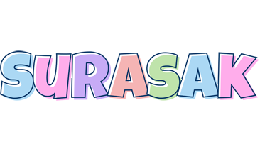 Surasak pastel logo