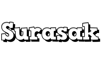 Surasak snowing logo