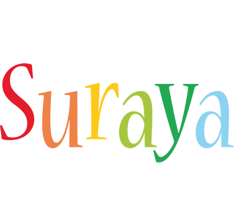 Suraya birthday logo