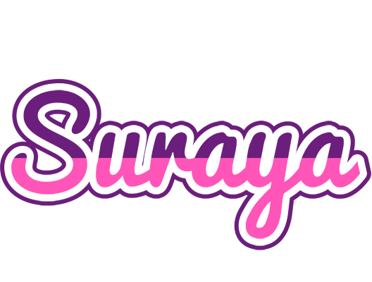 Suraya cheerful logo