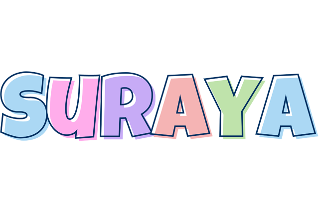 Suraya pastel logo