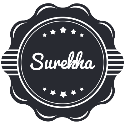 Surekha badge logo