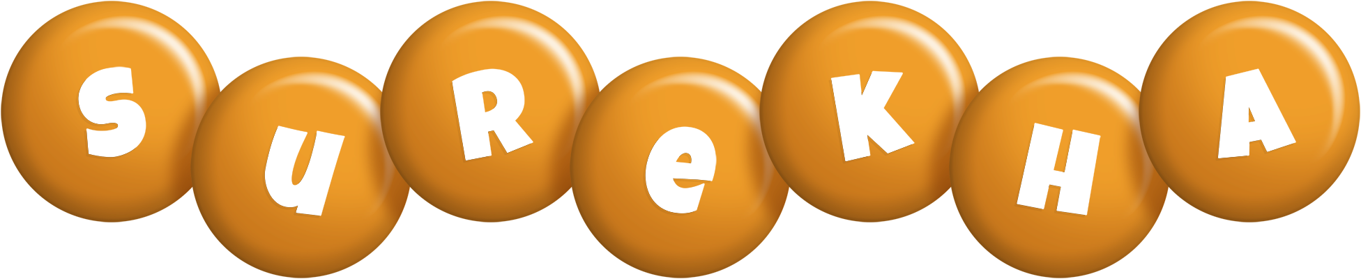 Surekha candy-orange logo