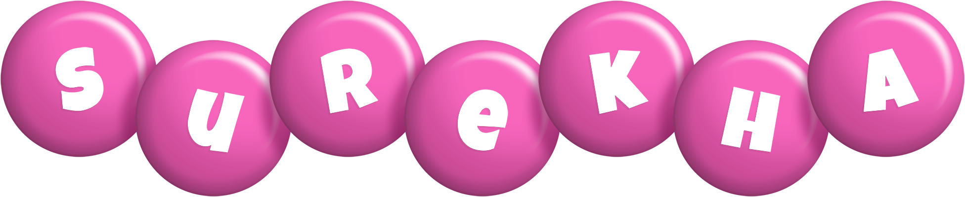Surekha candy-pink logo