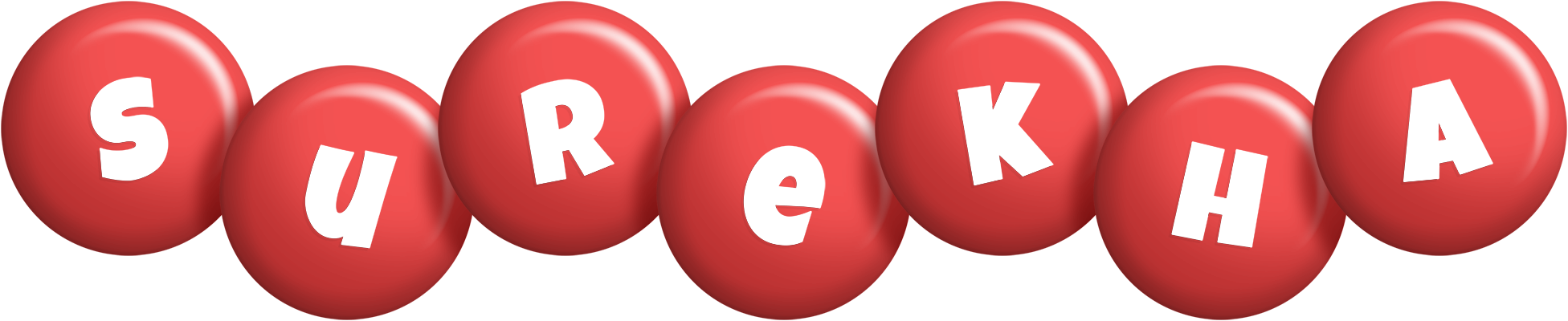 Surekha candy-red logo