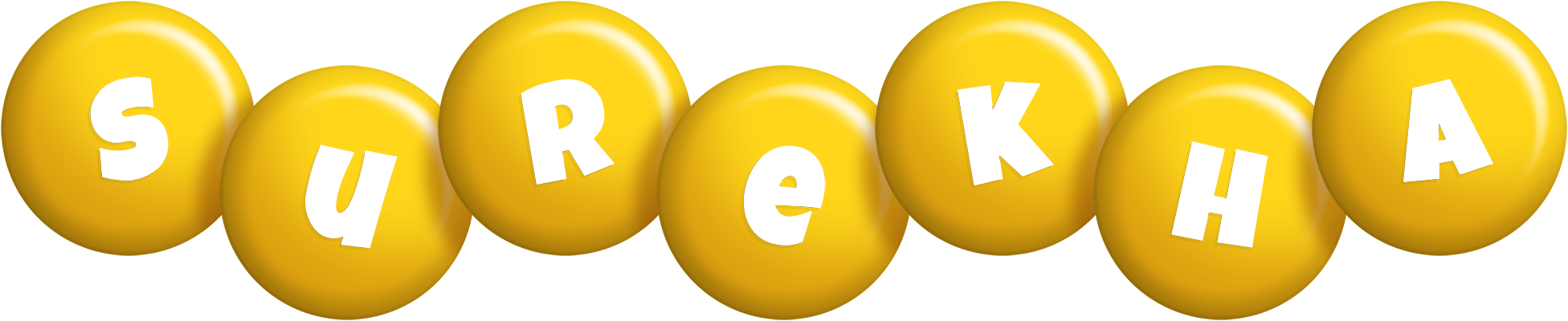 Surekha candy-yellow logo