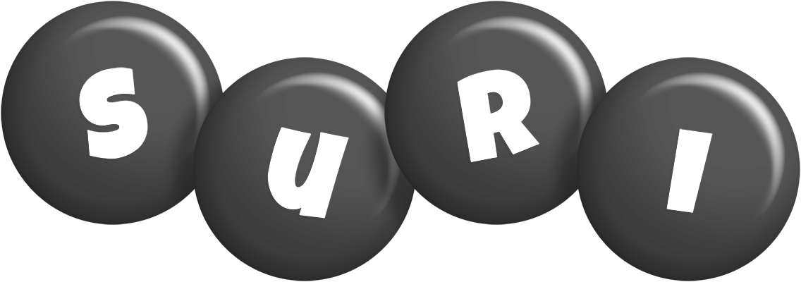 Suri candy-black logo