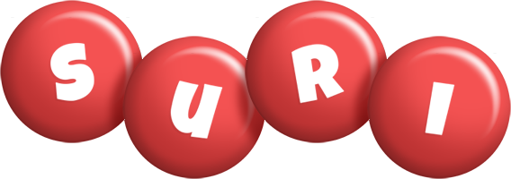 Suri candy-red logo