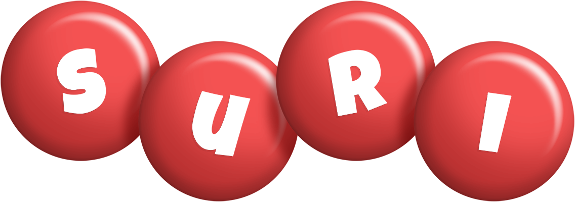 Suri candy-red logo