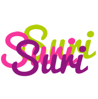 Suri flowers logo