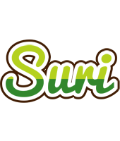 Suri golfing logo