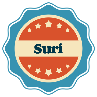 Suri labels logo