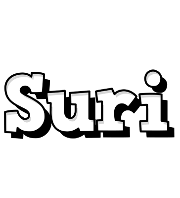 Suri snowing logo