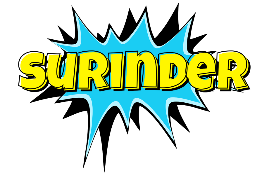 Surinder amazing logo