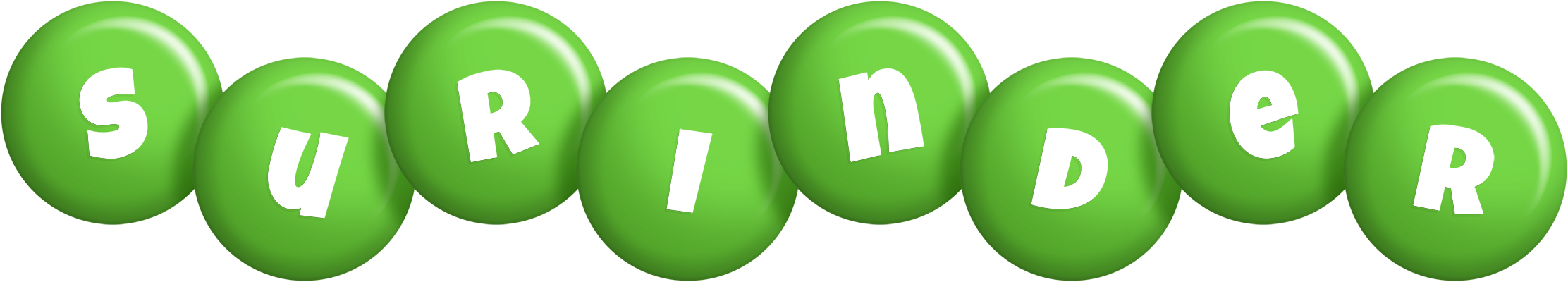 Surinder candy-green logo