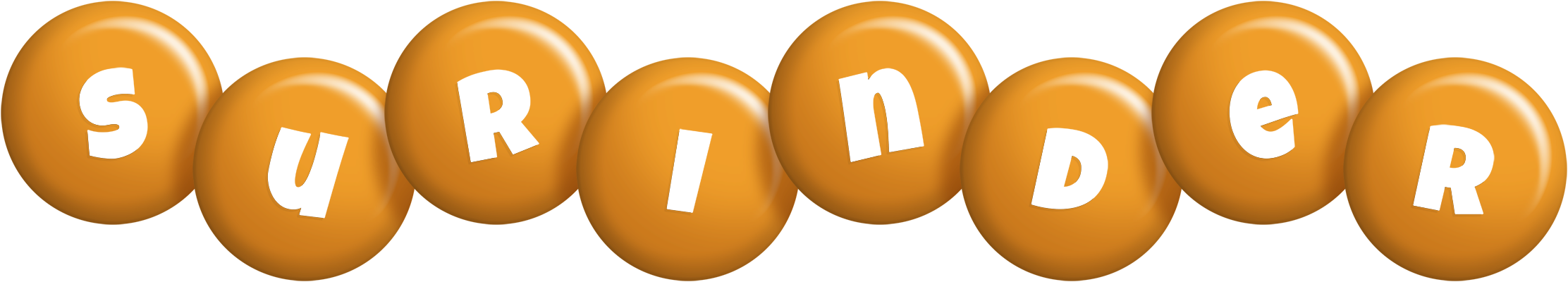 Surinder candy-orange logo