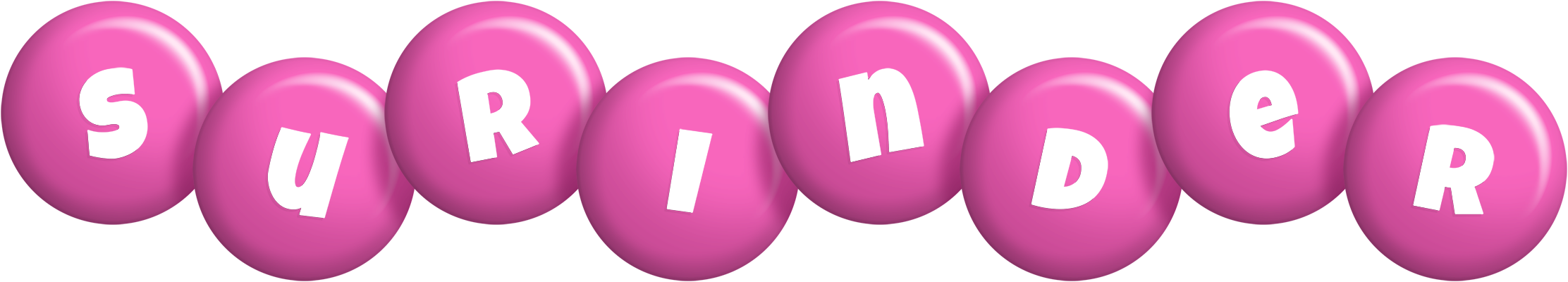 Surinder candy-pink logo
