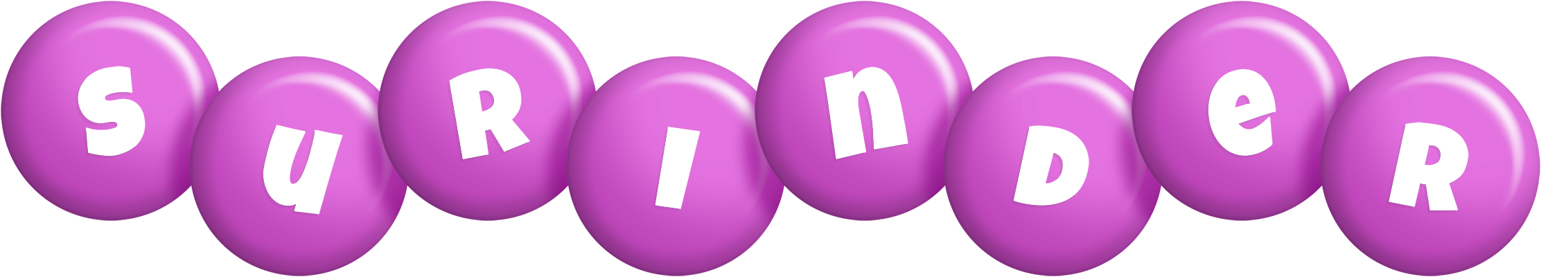 Surinder candy-purple logo