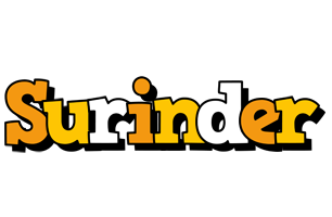 Surinder cartoon logo