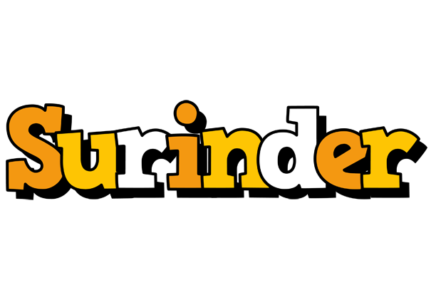 Surinder cartoon logo