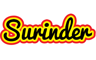 Surinder flaming logo