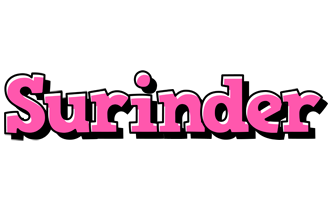 Surinder girlish logo