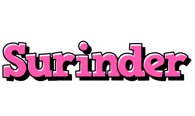 Surinder girlish logo