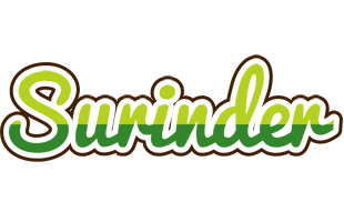 Surinder golfing logo