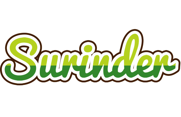 Surinder golfing logo